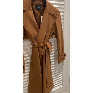 WIDE LAPEL TRENCH 80% OFF